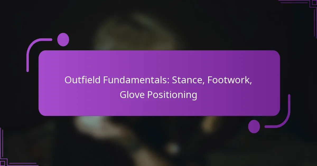 Outfield Fundamentals: Stance, Footwork, Glove Positioning